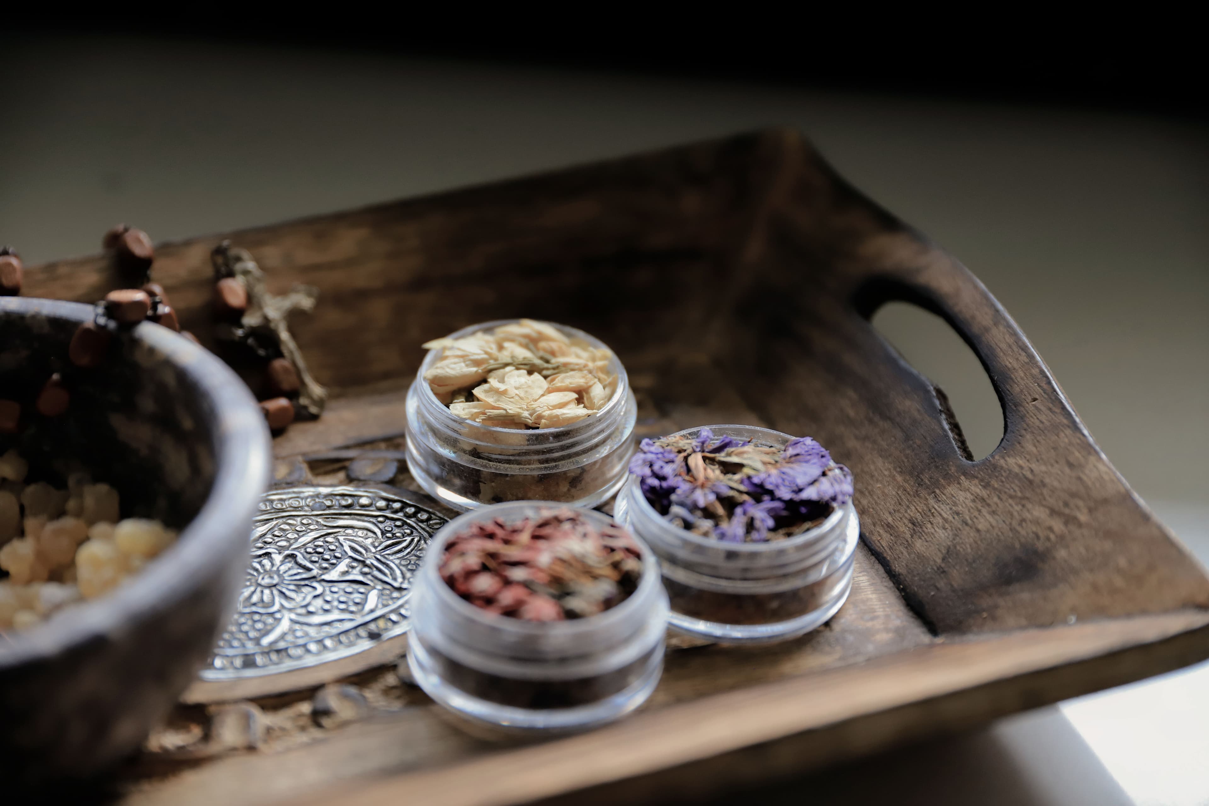 Natural materials used in fragrance making